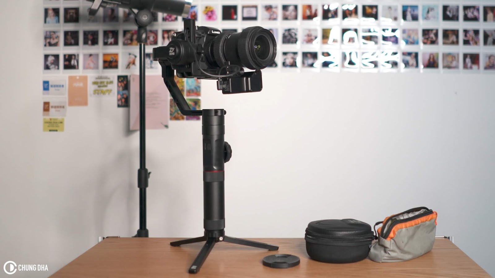 Zhiyun Crane 2 balancing Panasonic GH5 with Sigma 1835mm f1.8 and