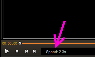 melihat speed video gom player