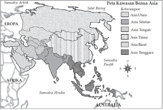 Ilmu Pengetahuan Sosial SMP Letak Geografis Benua Asia 
