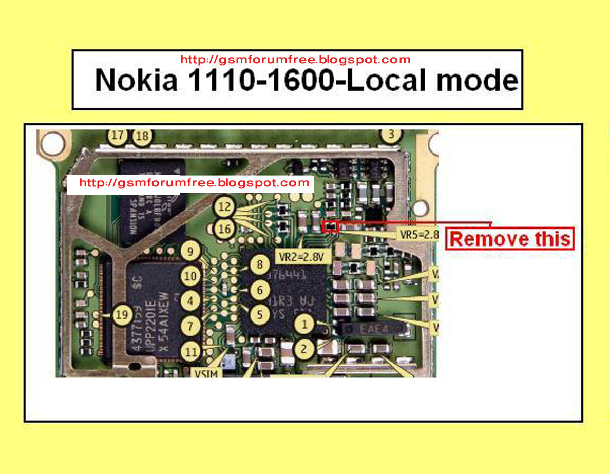 Nokia 1600 Light Solution Without Light Ic