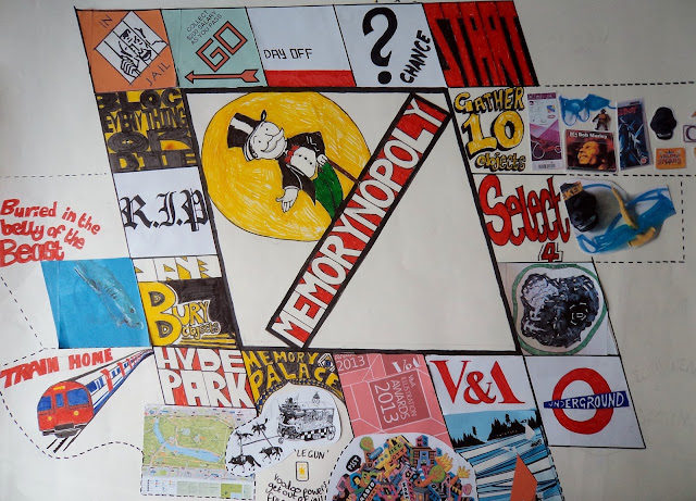 RAVENSBOURNE FOUNDATION YEAR BLOG: MEMORYNOPOLY TIMELINE