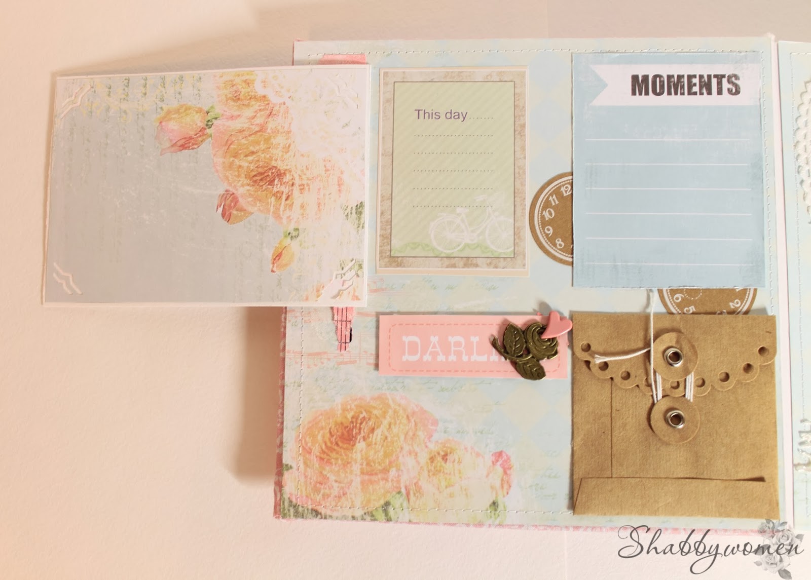 Нежный альбом для малышки (скрап альбом)