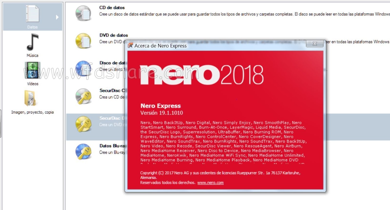 Nero 2018 Micro Lite keygen Crack Serial number Download Free