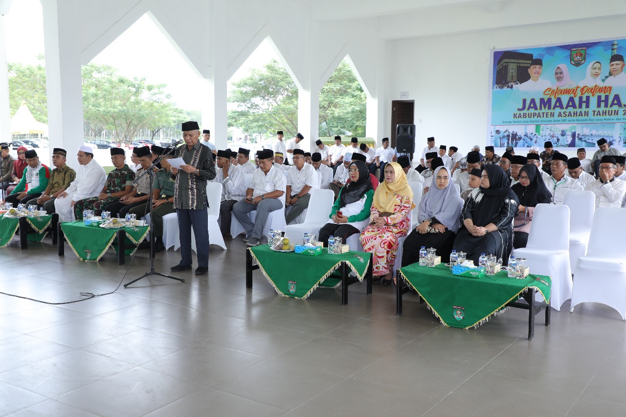 Kepulangan Jama'ah Haji Gelombang Kedua, Disambut Pemkab Asahan