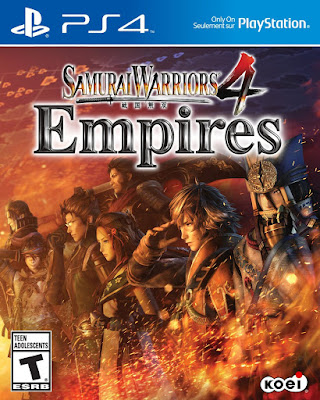 Samurai Warriors 4 Empires Game Cover