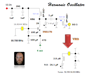 A harmonic fixed xtal oscillator come VXO