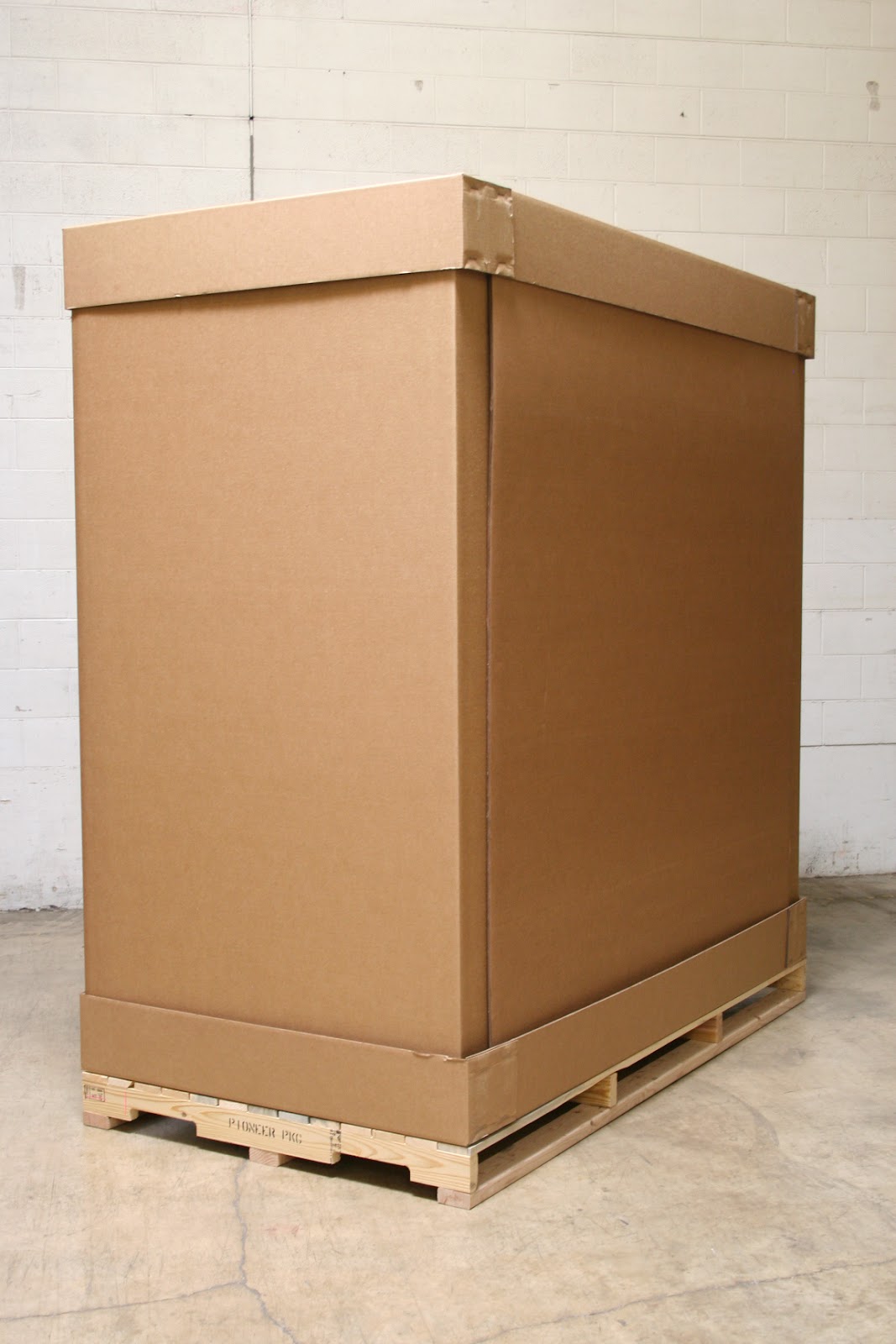 Ox Box Triple Wall Corrugated Large Moving Crate Boxes