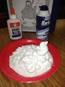 The kids and I had sooooo much fun today. We made snowmen! (snowmaningredients)