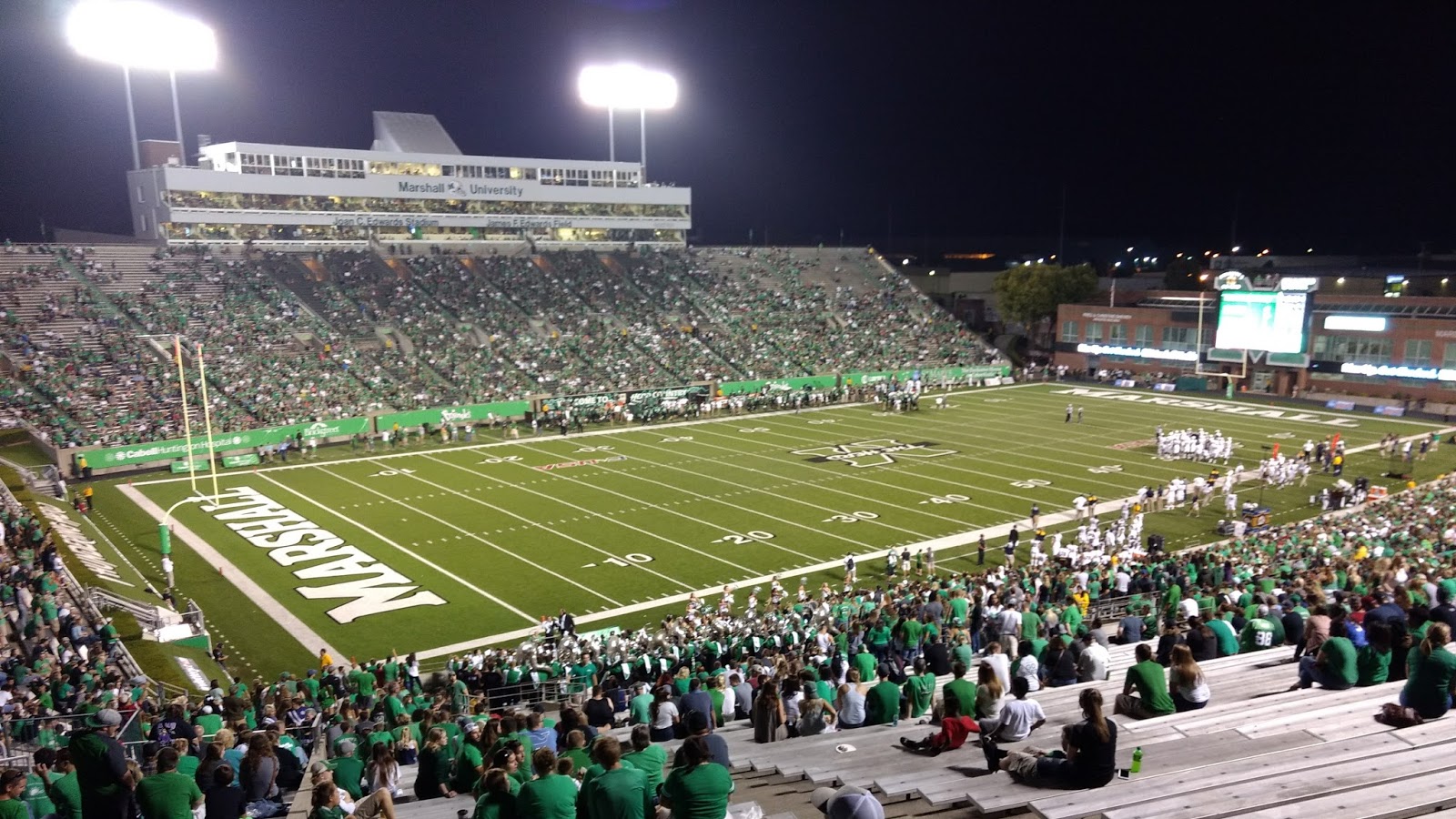 Scolin S Sports Venues Visited 257 Marshall University Joan C