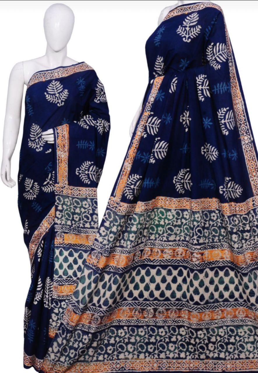 printed cotton sarees wholesale