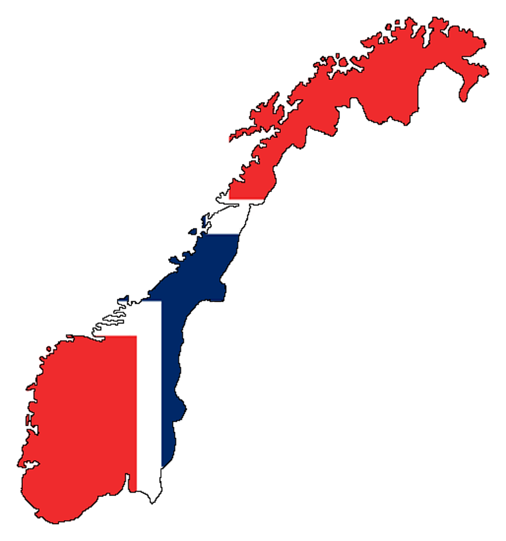 norway map clipart - photo #19