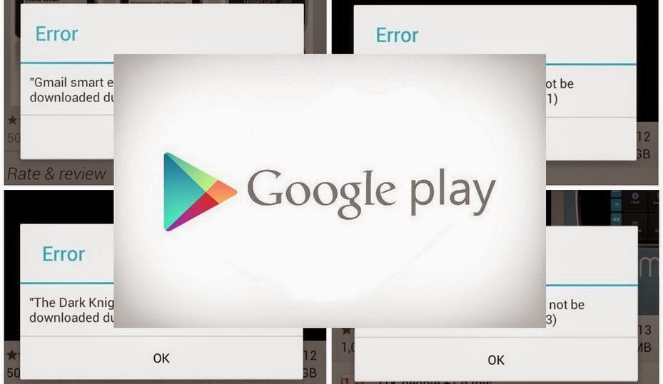 Mengenali Isyarat Error Google Play - Postaz Blog