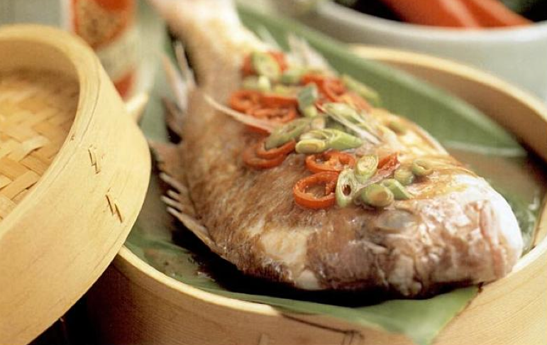 How to Make Japanese Steamed Whole Fish with Miso-Tamarind Sauce Asian
