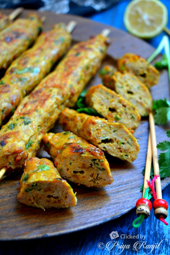 Chicken Mince Chicken Seekh Kabab At Home Indian Chicken Kebab