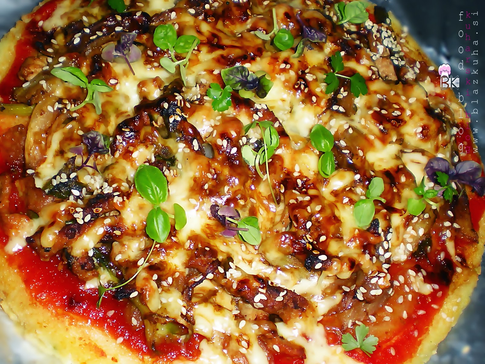 Pizza Gres BLAŽ KUHA kuharski blog