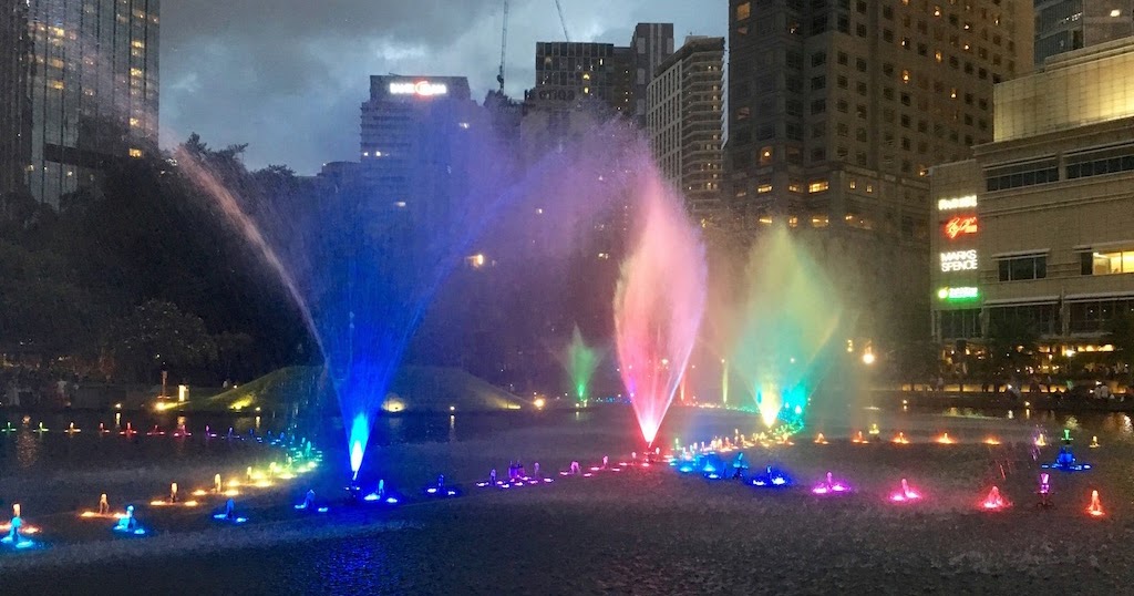 KLCC Lake Symphony Water Fountain Show The Track of Time