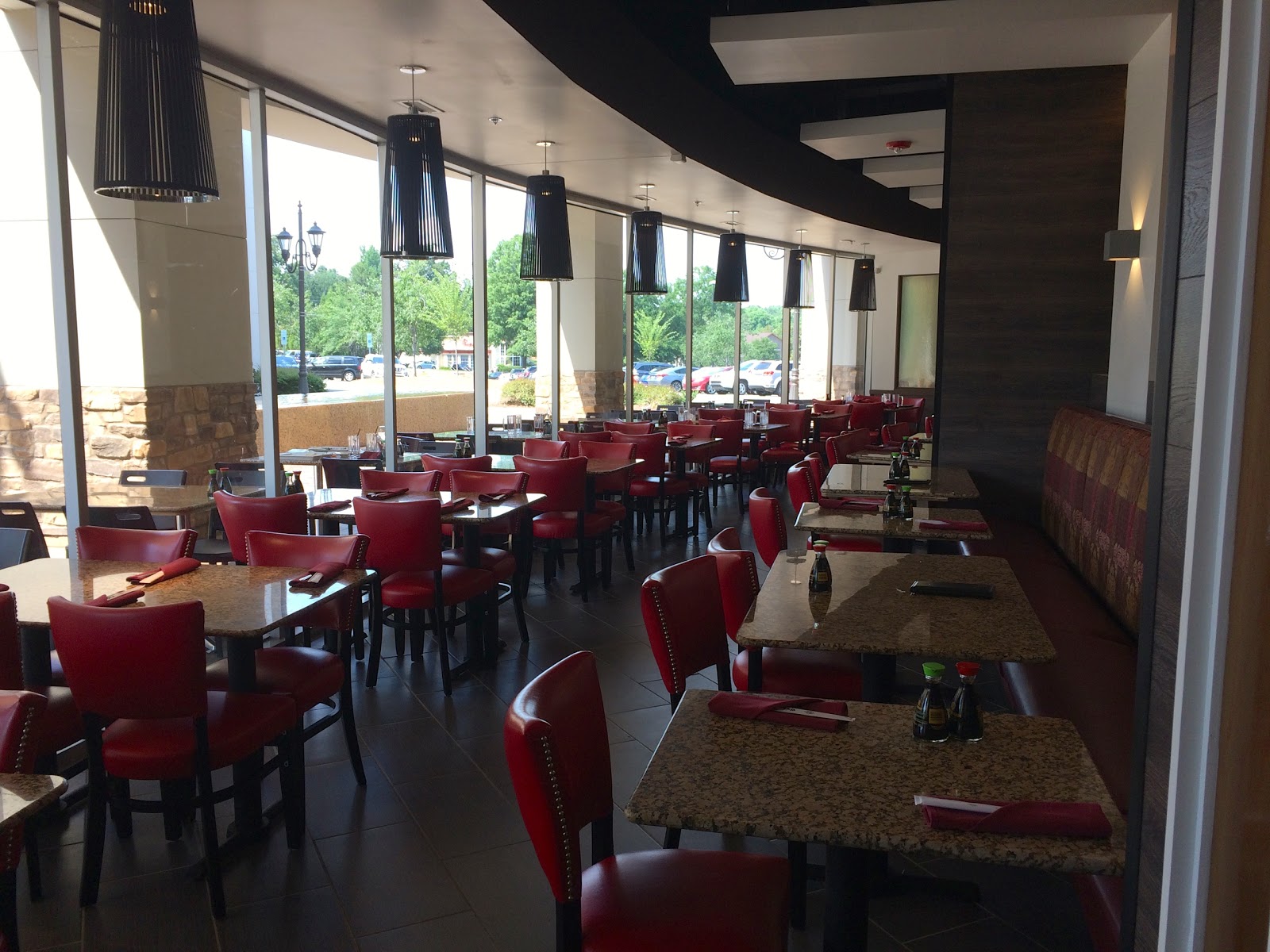 Grand Opening Tasu Asian Bistro Restaurant Review Cary, NC Blue