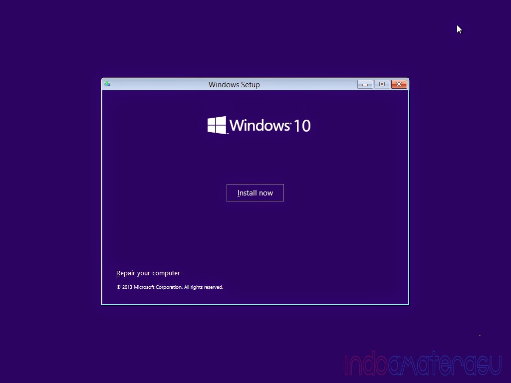 Cara install Windows 10 2