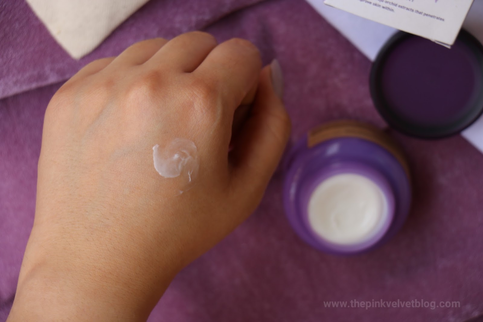 Innisfree Orchid Eye Cream Review The Pink Velvet Blog