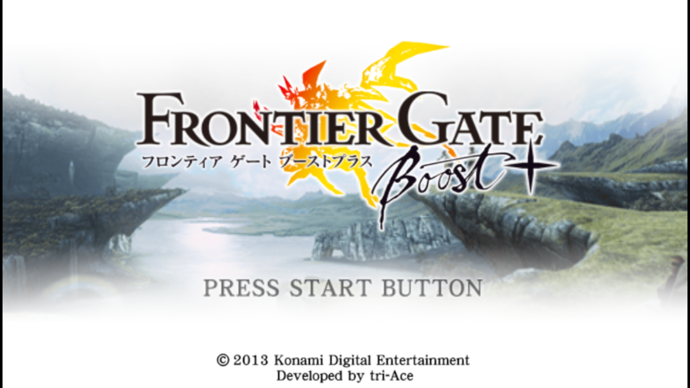 Lune Psp [jap] Frontier Gate Boost Plus Rpg With Final Fantasy And Monster Hunter Sensation