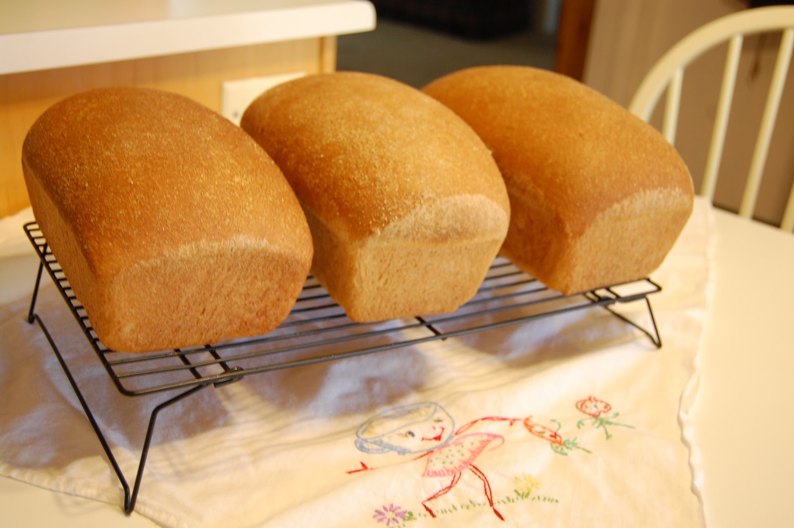 Sister Foodies Whole Wheat Egg Bread