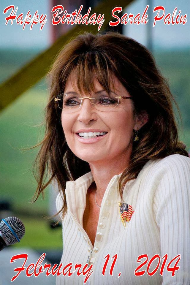 90 Miles From Tyranny : Happy Birthday Sarah Palin!