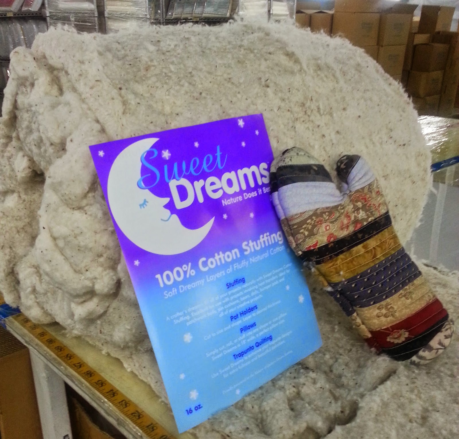 Cotton Stuffing 100% Cotton by Sweet Dreams 16oz 