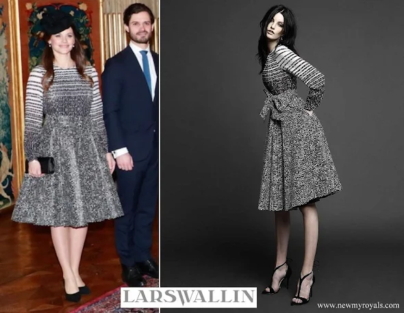 Princess Sofia wore Lars Wallin Berry Dress