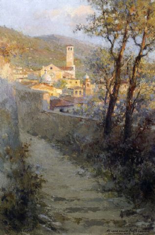 Giuseppe Mentessi (1857-1931) Italian Painter ~ Blog of an Art Admirer