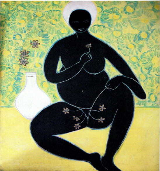 Marola blooming, 1972, painting by Danicel