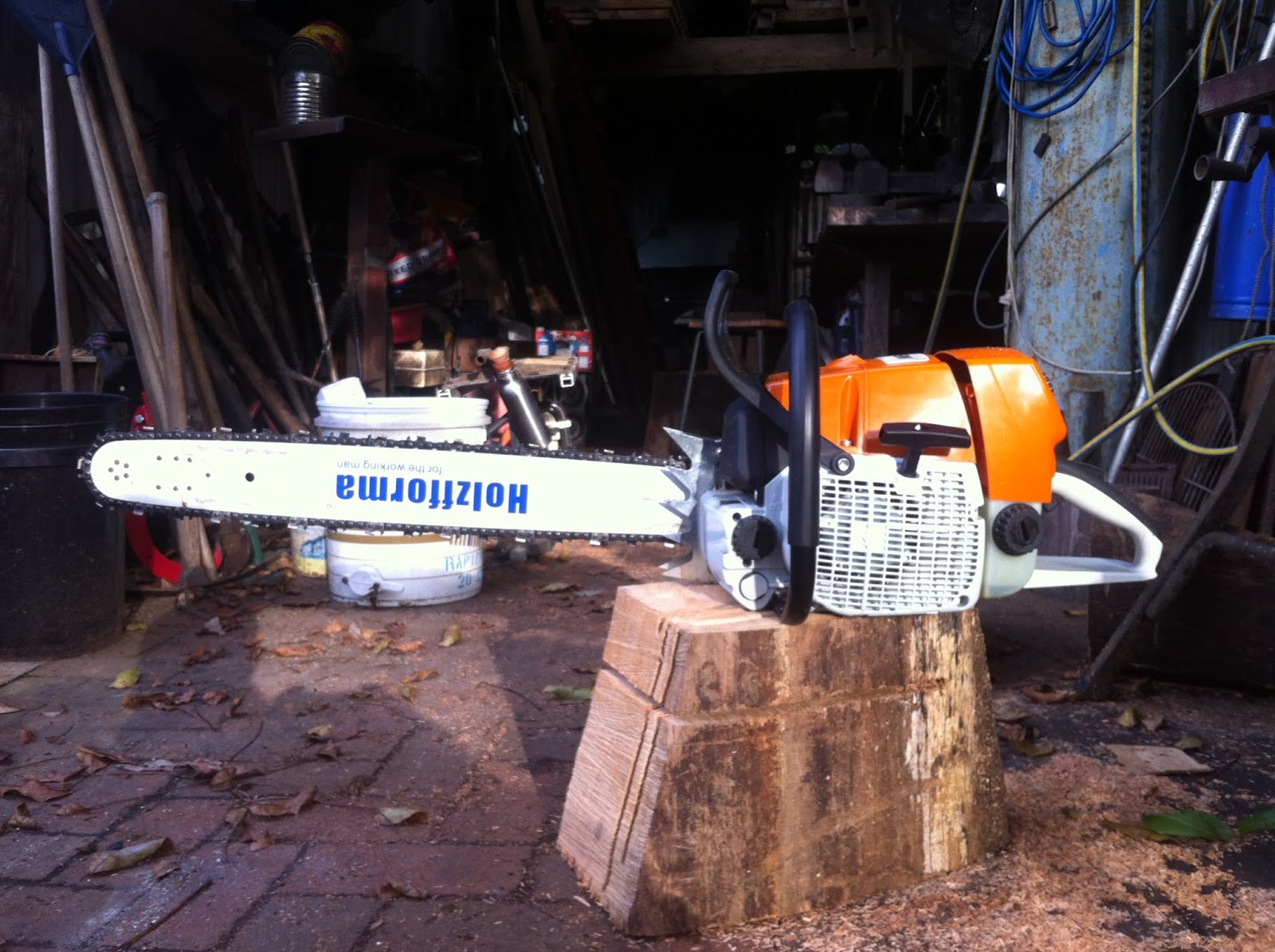 Bruce Teakle's Pages Holzfforma chainsaw bar review