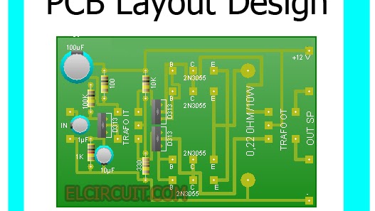 Pcb Layout Amplifier Toa Pcb Circuits