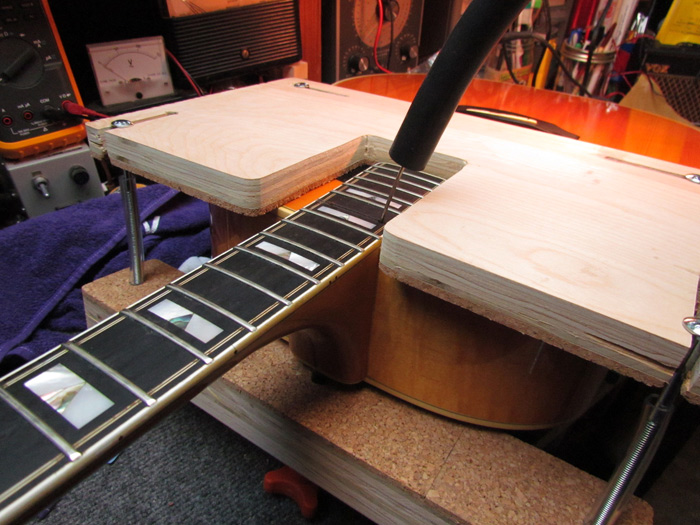 Guild F50 Neck Reset Begins Crawls Backward (When Alarmed)