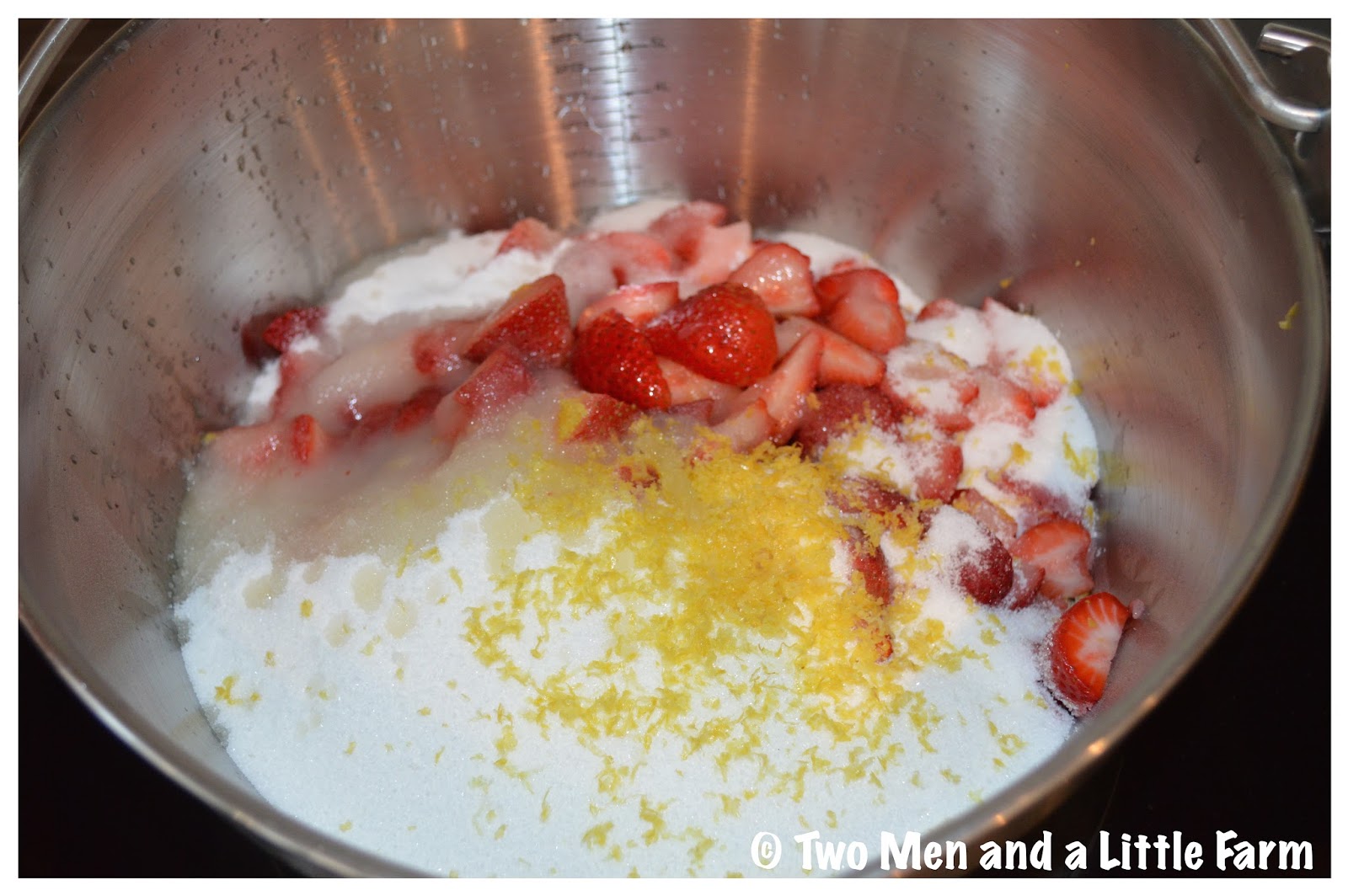 Two Men and a Little Farm CANNING STRAWBERRY JAM WITHOUT PECTIN
