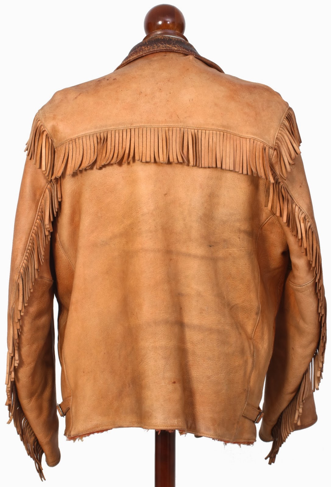 Uber Buckskin fringed leather jacket