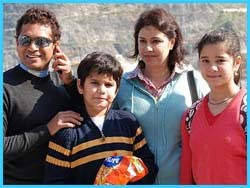 Sachin family Photo
