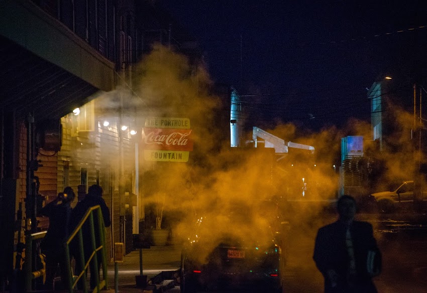I think this photo nicely captures the essence of Custom House Wharf. Capturing steam at night is one of my favorite things to do, so I knew I had a keeper as soon as I snapped this shot.