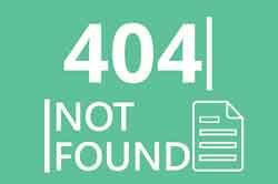 error not found 404
