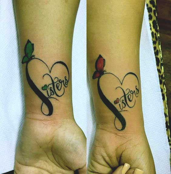 55 Heart Melting Sister Dedicated Tattoos Designs & Ideas To Show Love