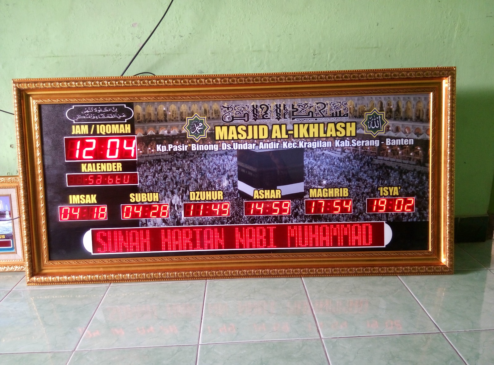 Jam Digital Masjid Trend