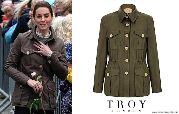 Kate Middleton wore Troy London Tracker Jacket