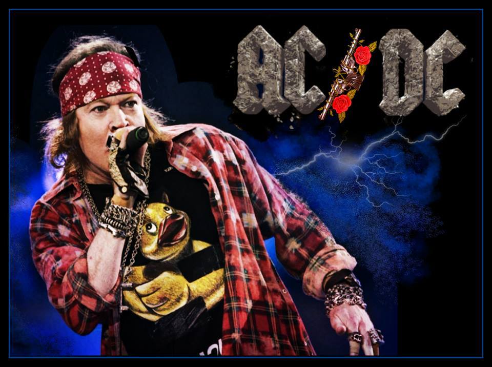 Axl Rose - AC/DC #RockOrBustTour. ~ Lives Concert