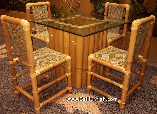 Contoh gambar meja dari bambu sederhana Isi Rumahku