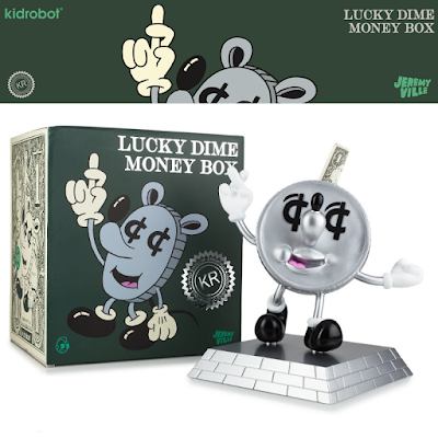 Lucky Money Dime Vinyl Figure Bank by Jeremyville x Kidrobot