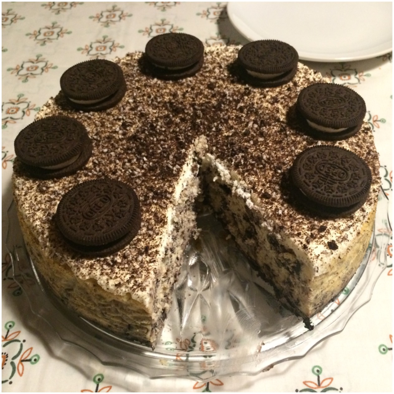ApfelStrudel Kuchen Oreo Cheesecake {Alma Obregón}