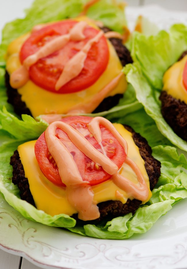 Cheeseburger Lettuce Wraps