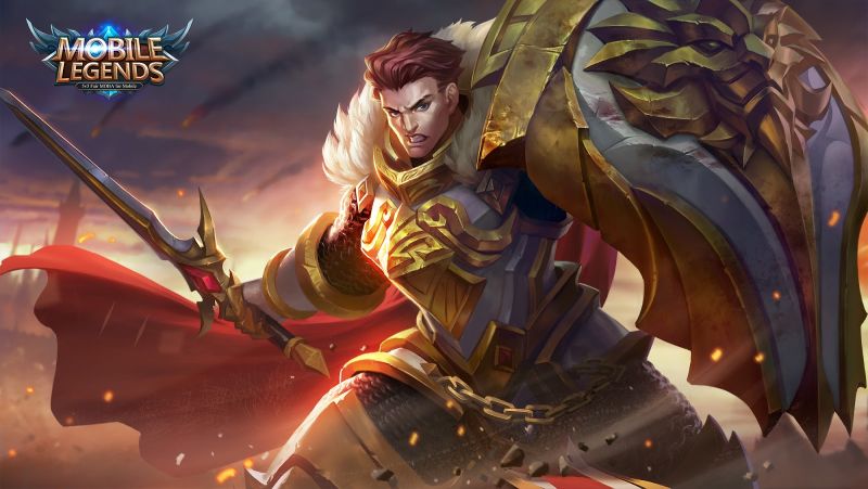 wallpaper Tigreal mobile legends 3d