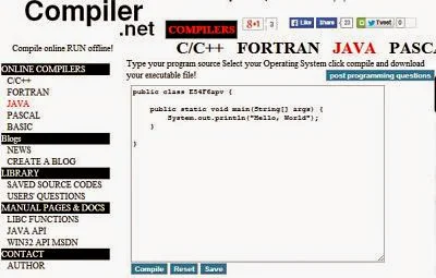 online compiler