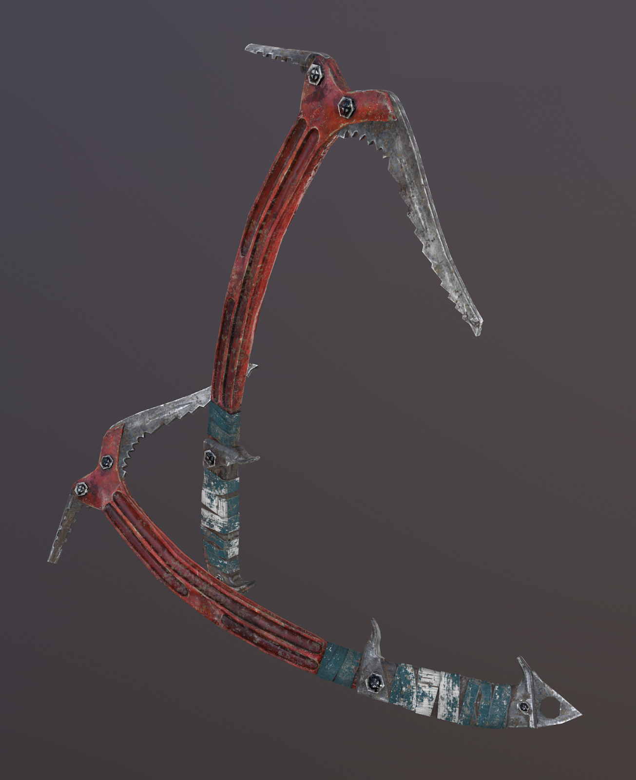 Climbing Axe Game Asset