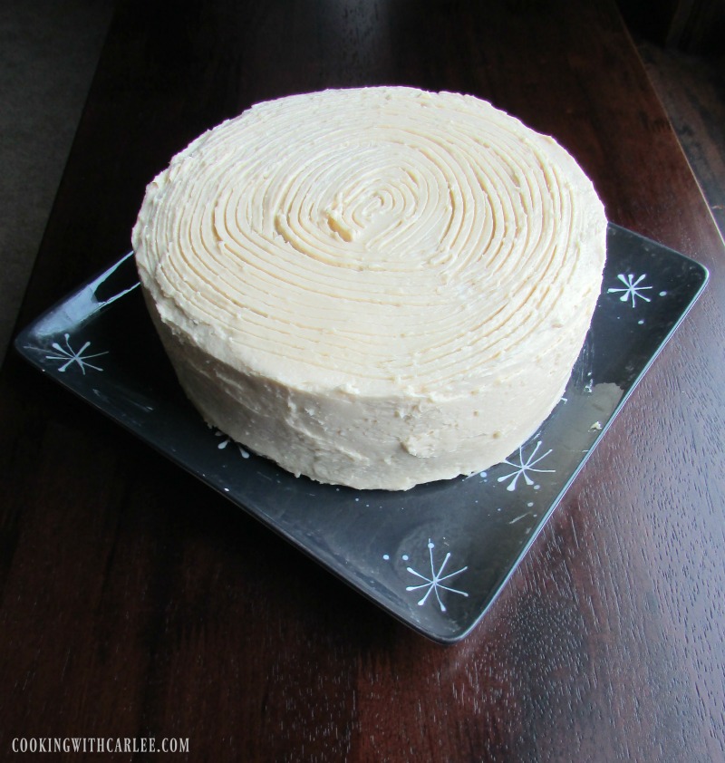 Cooking With Carlee Maple Syrup and Pecan Layer Cake